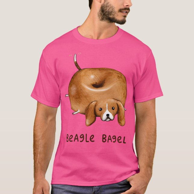 Camiseta Beagle Bagel (Frente)