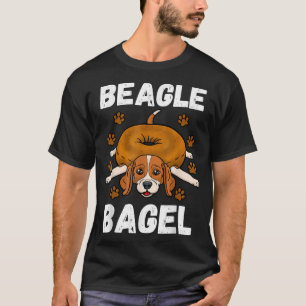 Camiseta Beagle Bagel Baker Rollover Trigo Pão Judeu D