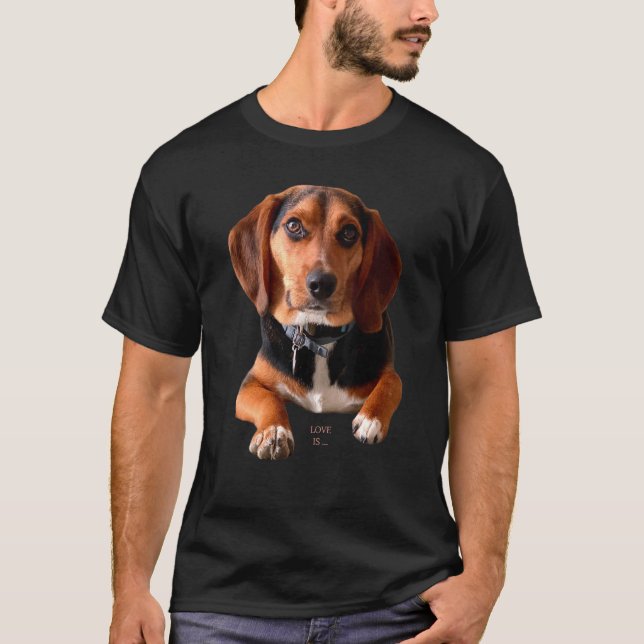 Camiseta Beagle Beagles Tee Love Dog Mãe Pai Puppy Love Pet (Frente)