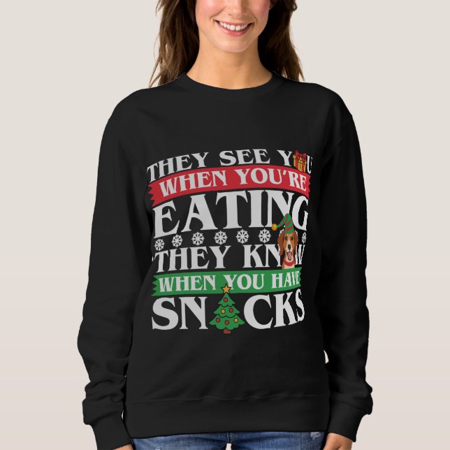 Camiseta Beagle Christmas Beagle Lover (Frente)