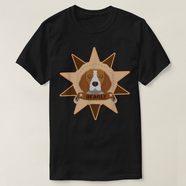 Camiseta Beagle Cute Dog Pet (Frente do Design)