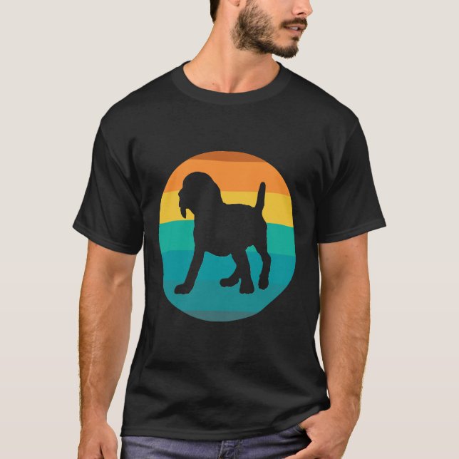 Camiseta Beagle Dog Beagles Retro (Frente)