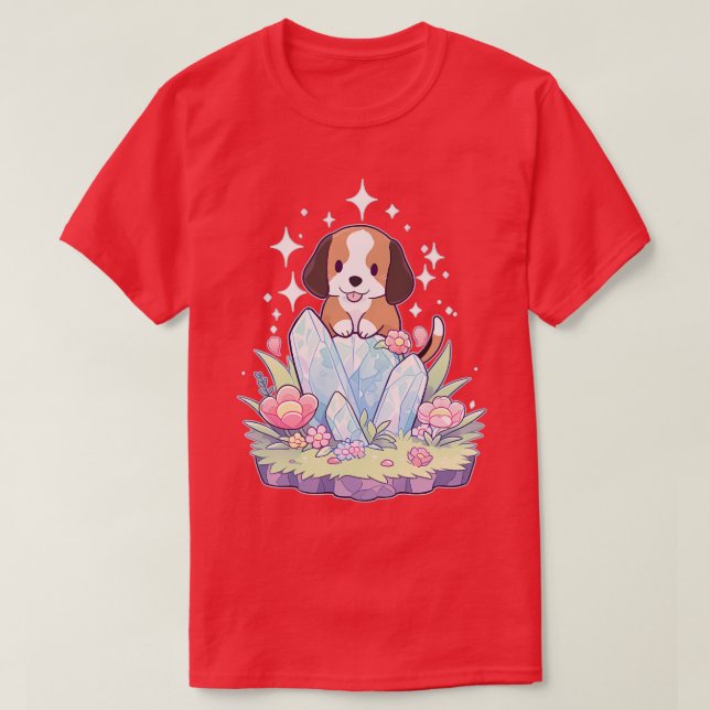 Camiseta Beagle Dog Crystal (Frente do Design)