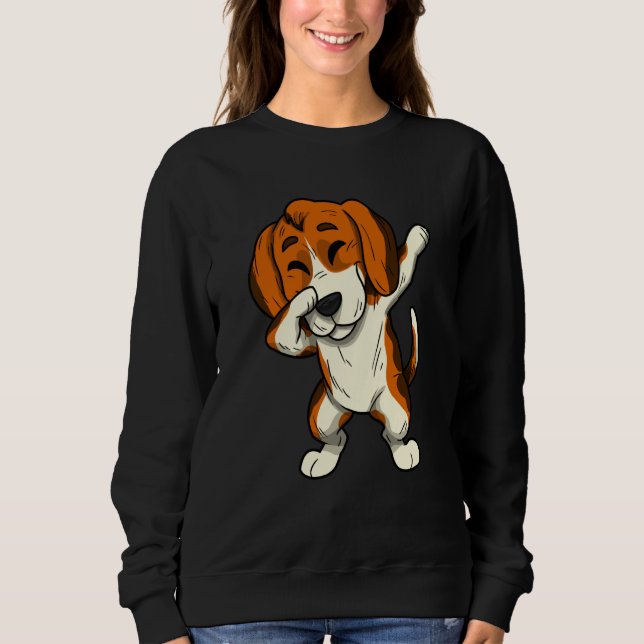 Camiseta Beagle Dog Dogs Dabbing Beagle (Frente)