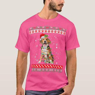 Camiseta Beagle Dog Febre Doce Natal Puppy Dog Lover 
