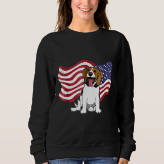 Camiseta Beagle Dog Flag America Beagle Dog