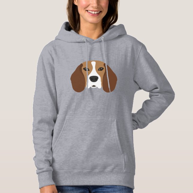Camiseta Beagle Dog Hoodie (Frente)