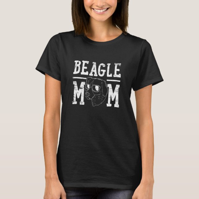 Camiseta Beagle Dog Mãe (Frente)
