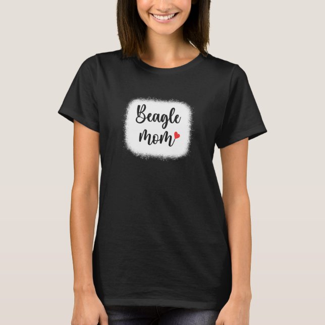 Camiseta Beagle Dog Mãe Mulher Beagle (Frente)