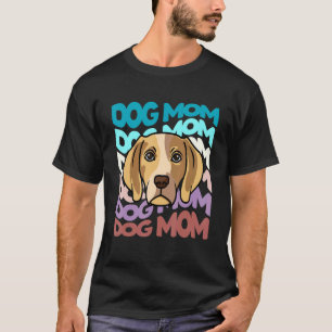Camiseta Beagle Dog Mãe Retro Vintage Cog Mama