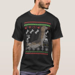 Camiseta Beagle Dog Santa Claus Padrões de Natal Feios X-Mã<br><div class="desc">Você não precisa de um trenó puxado por renas, neve, ou ser um elfo para fazer uma festa de Natal divertida. Especialize suas decorações de Natal com este design gráfico de novidade festivo. Perfeito para uma festa e férias alegres. Dê isso a homens, mulheres e crianças. Perfeito para um amante...</div>