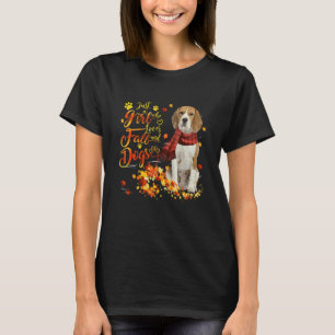 Camiseta Beagle É Uma Menina Que Ama Cachorros E Cachorros