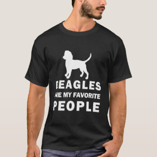 Camiseta Beagle Favorite Pessoas I Dizendo