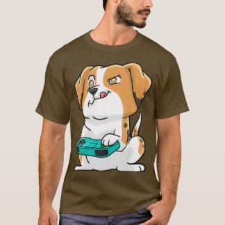 Camiseta Beagle Gaming Kawaii Gift para Gamers and Dog