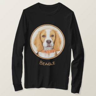 Camiseta Beagle Hound Dog Painting Original Animal Art
