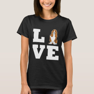 Camiseta Beagle I Love Basset Hound
