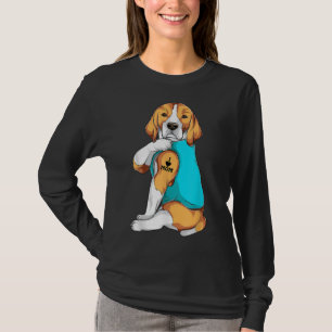 Camiseta Beagle I Love Mamãe Roupa, Cachorro Mamãe Dona Mul