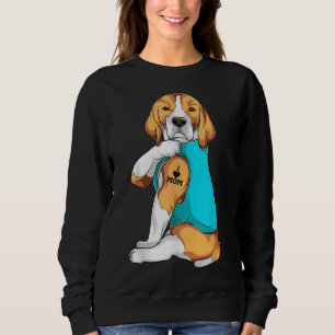 Camiseta Beagle I Love Mamãe Roupa, Cachorro Mamãe Dona Mul