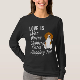 Camiseta Beagle I Love My Dog Design