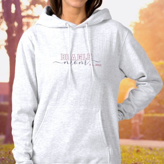 Camiseta Beagle Mãe com Ano (Criador carregado)