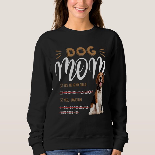 Camiseta Beagle Mãe Sim Ele É Meu Filho Para Cachorro (Frente)