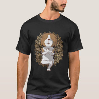 Camiseta Beagle Namaste Yoga