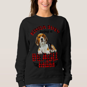 Camiseta Beagle Pet Meio Ocupado Sendo Um Beagle Mãe Donne