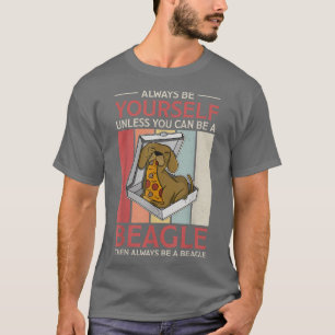 Camiseta Beagle Pizza Walk Dog Proprietário Lover Puppy187