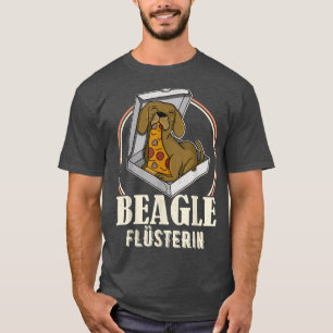 Camiseta Beagle Pizza Walk Dog Proprietário Lover Puppy98