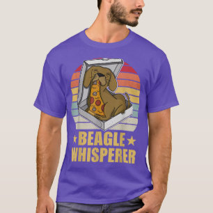 Camiseta Beagle Pizza Walk Dog Proprietário Lover Puppy 172