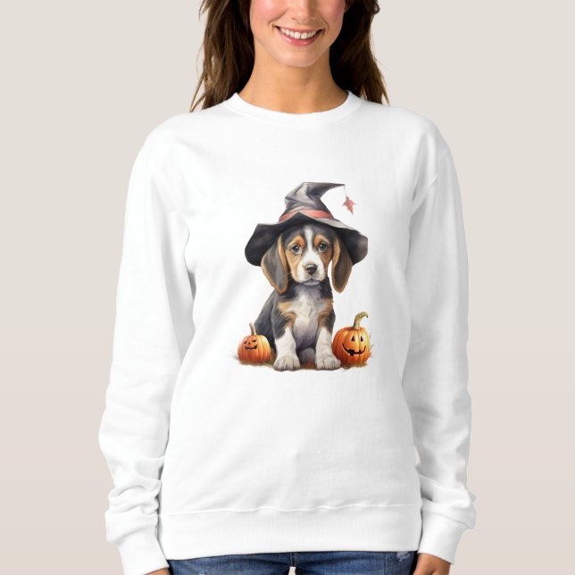 Camiseta Beagle Puppy Halloween (Frente)