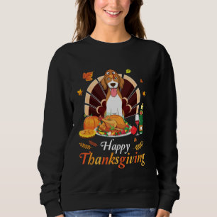 Camiseta Beagle Turkey Costume Wine Pie Pumpkin Happy Obrig