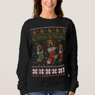 Camiseta Beagle Ufly Christmas Beagle Dog Cute Meias Xmas