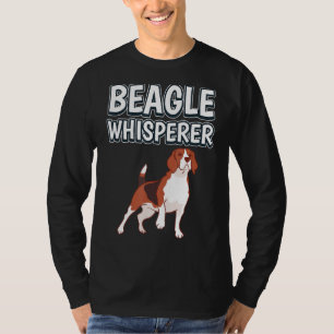 Camiseta Beagle Whisperer Dog Proprietário Cão Citação Beag