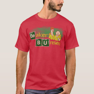 Camiseta Beaker e Bunsen