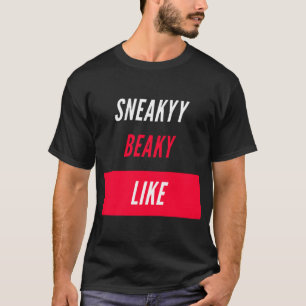 Camiseta beaky sorrateira como