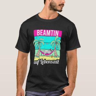 Camiseta Beamtin Auf Lebenszeit Cat Hammock Beamtin 4 Life