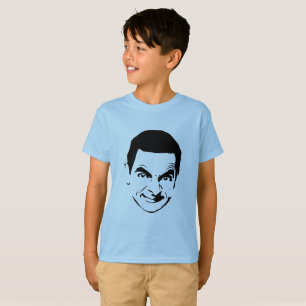 Camiseta Bean Face Stencil Pop Art