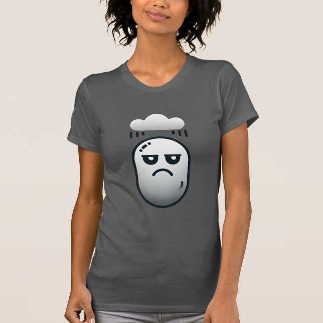 Camiseta Bean Grumpy - Bean Moody Minimalista (Frente)