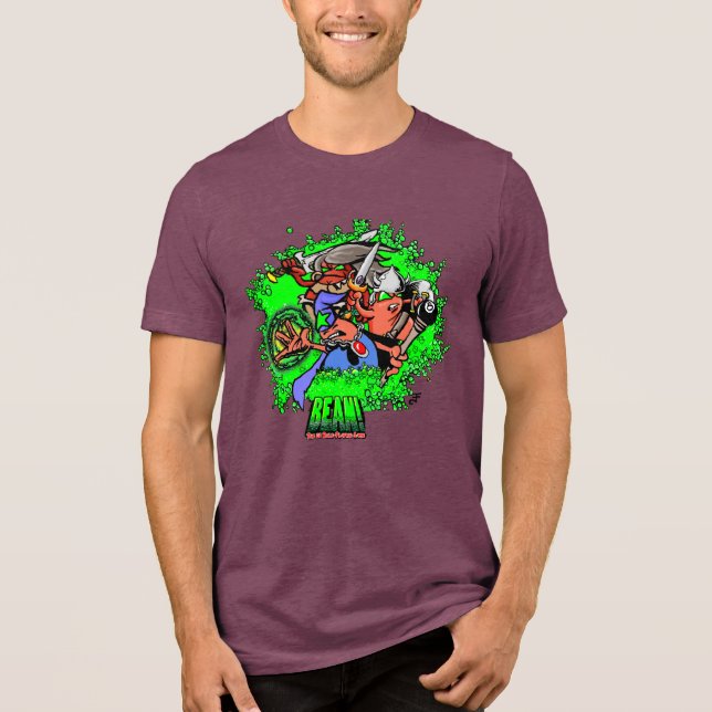 Camiseta BEAN! Heroes Men's    (Frente)