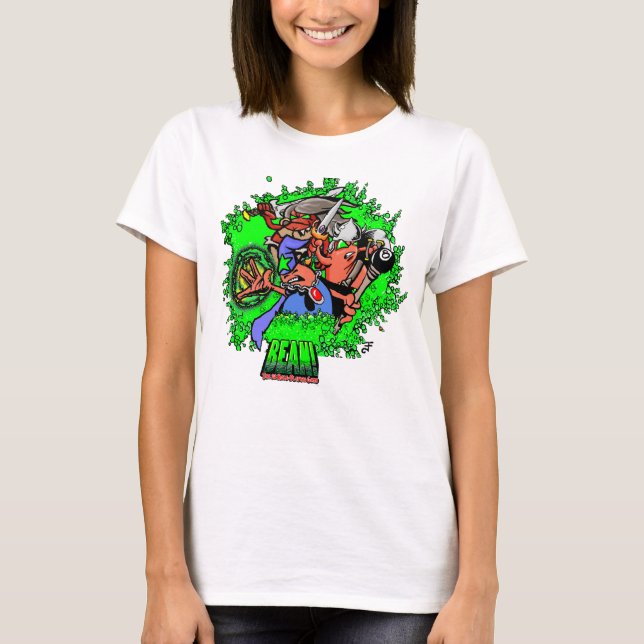 Camiseta BEAN! Heroes Women's  (Frente)