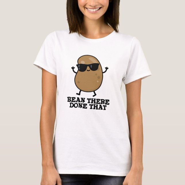 Camiseta Bean Lá Fez Aquele Belo Bean Pun (Frente)