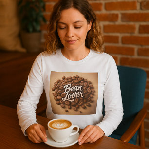 Camiseta Bean Lover Café Feijão Estético