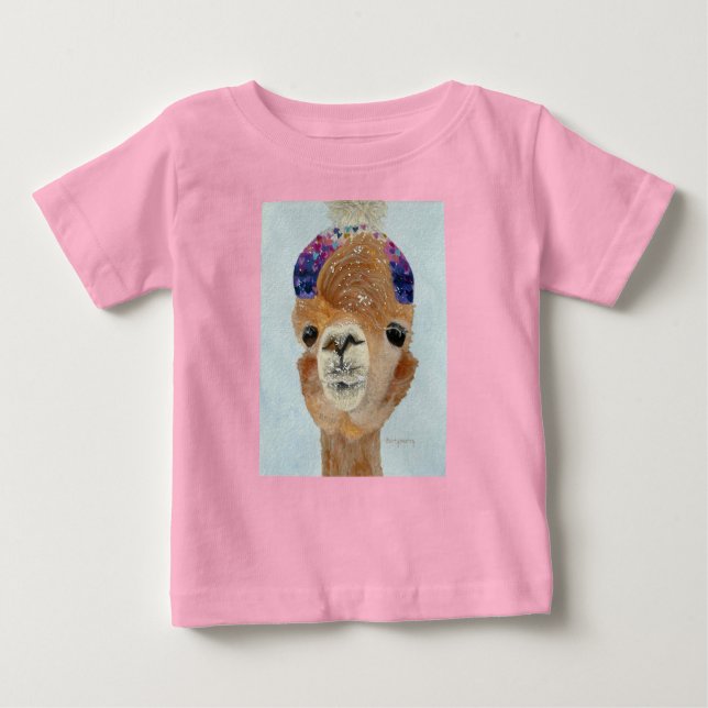 Camiseta Beanie Llama (Frente)