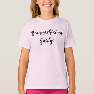 Camiseta Beannachtaí na Gaeilge - Bênçãos do Tee Irlandês