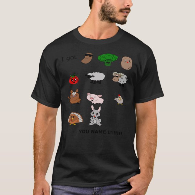 Camiseta Beans, Greens, Potatoes, Tomatoes Rap   (Frente)