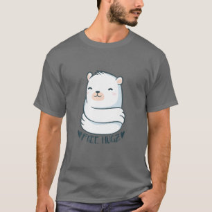 Camiseta Bear Animal Abraço Adoramento Joy Presente