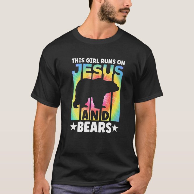 Camiseta Bear Apparel Grizzly Wildlife Animal for Women and (Frente)