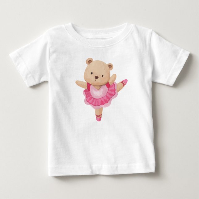 Camiseta Bear Ballerina (Frente)