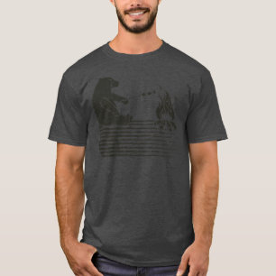 Camiseta Bear Barbecue Outdoor Nature Forest Premium Animal